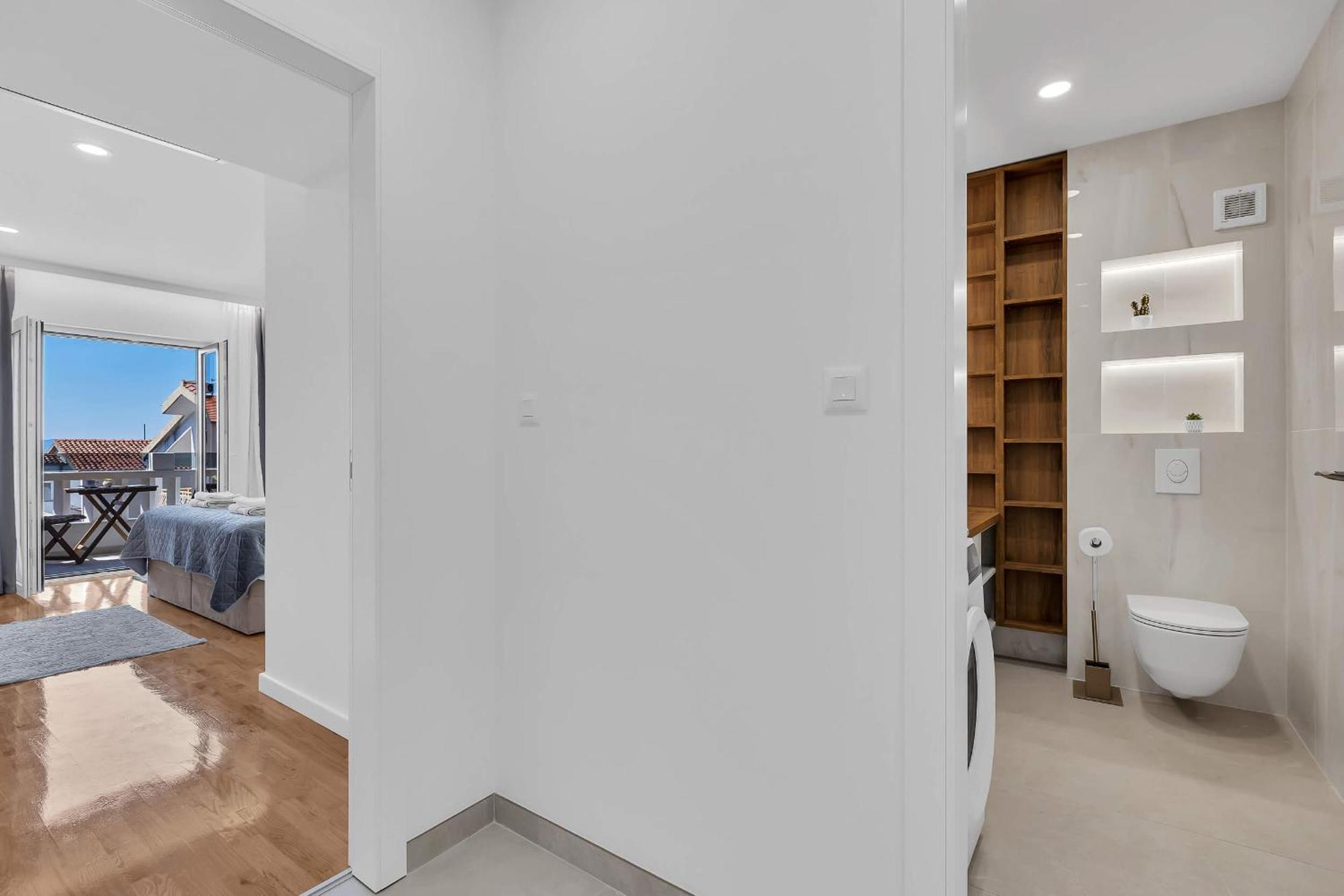 Apartments Luka'S View 马卡尔斯卡 外观 照片