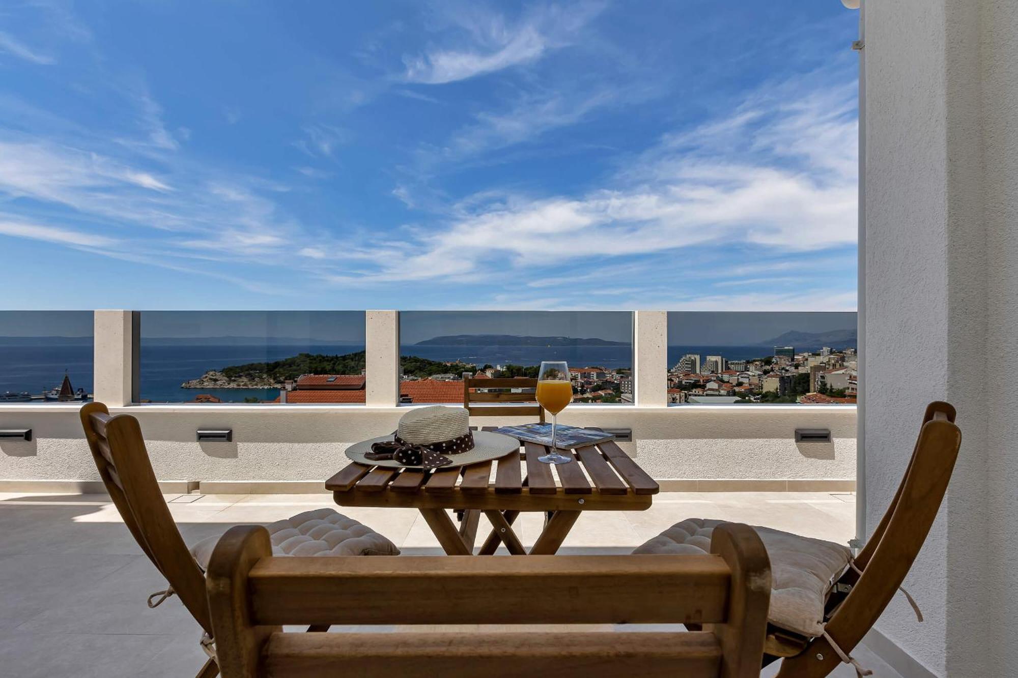 Apartments Luka'S View 马卡尔斯卡 外观 照片