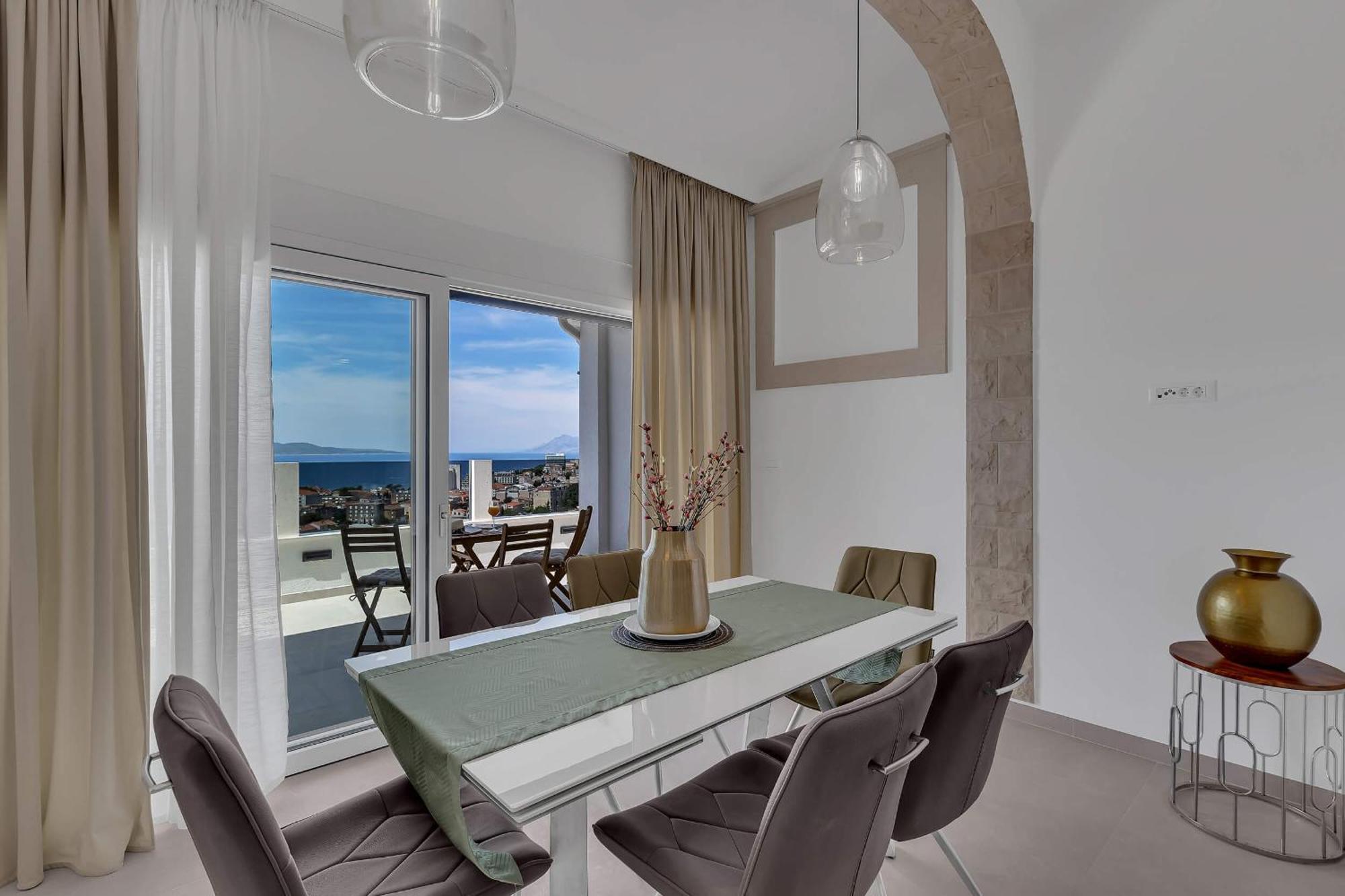 Apartments Luka'S View 马卡尔斯卡 外观 照片